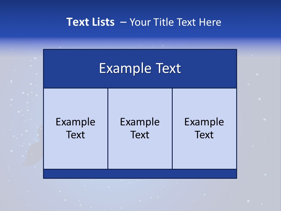 A Blue Background With A Silhouette Of A Mermaid PowerPoint Template