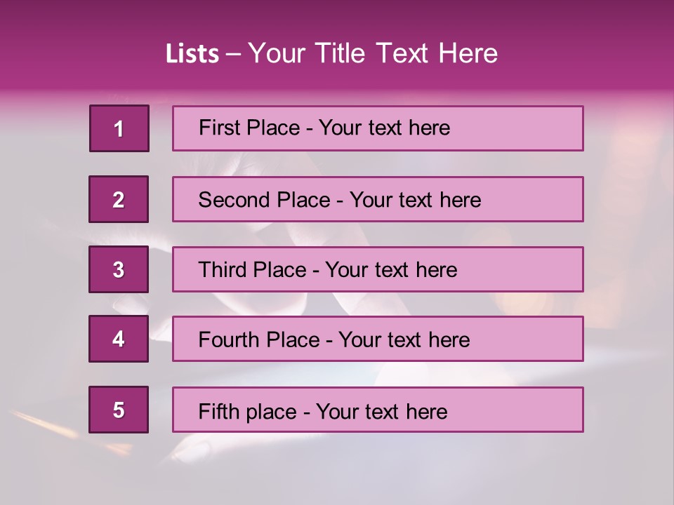 Young Monitor Male PowerPoint Template