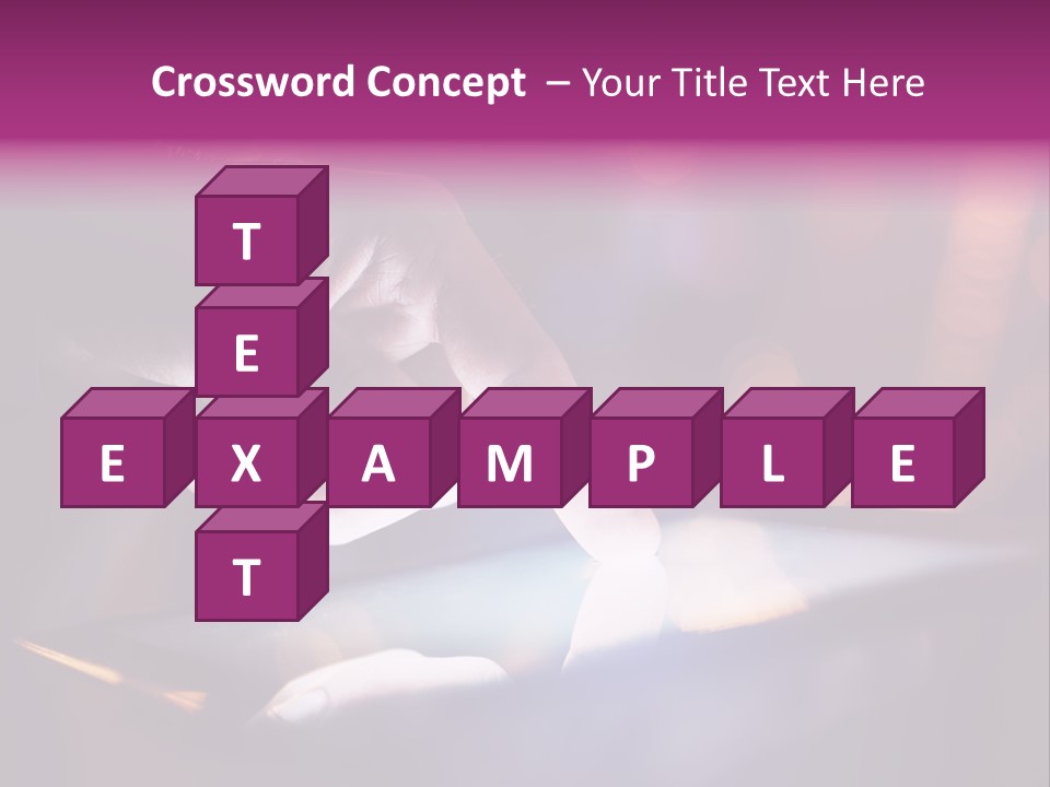 Young Monitor Male PowerPoint Template
