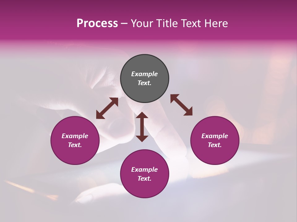 Young Monitor Male PowerPoint Template