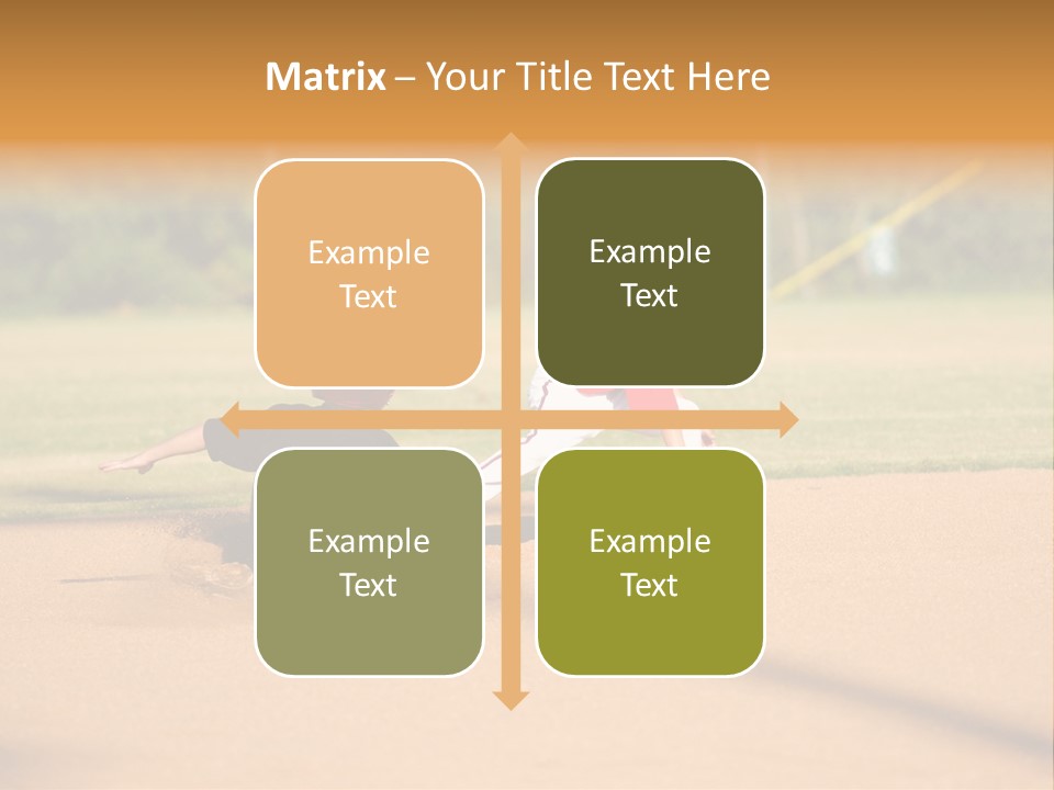 Child Boy Catch PowerPoint Template