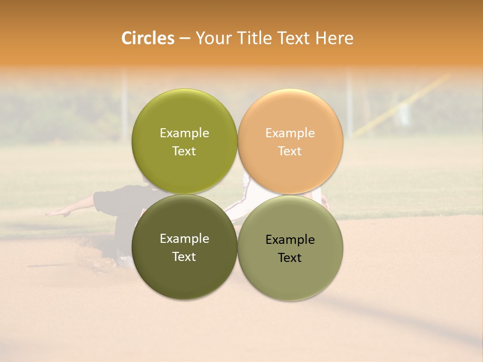 Child Boy Catch PowerPoint Template