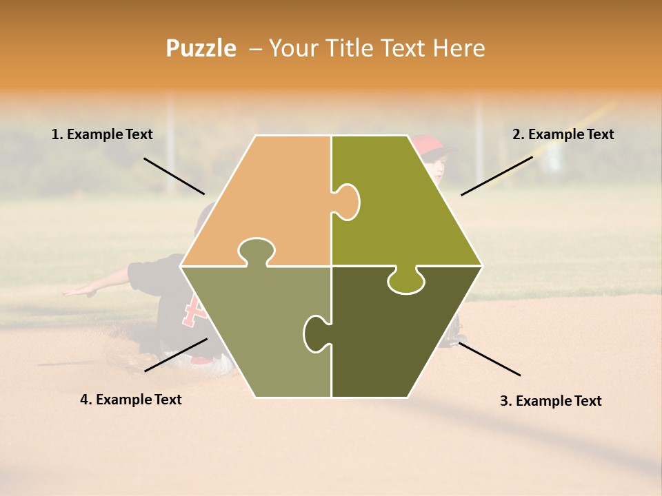 Child Boy Catch PowerPoint Template