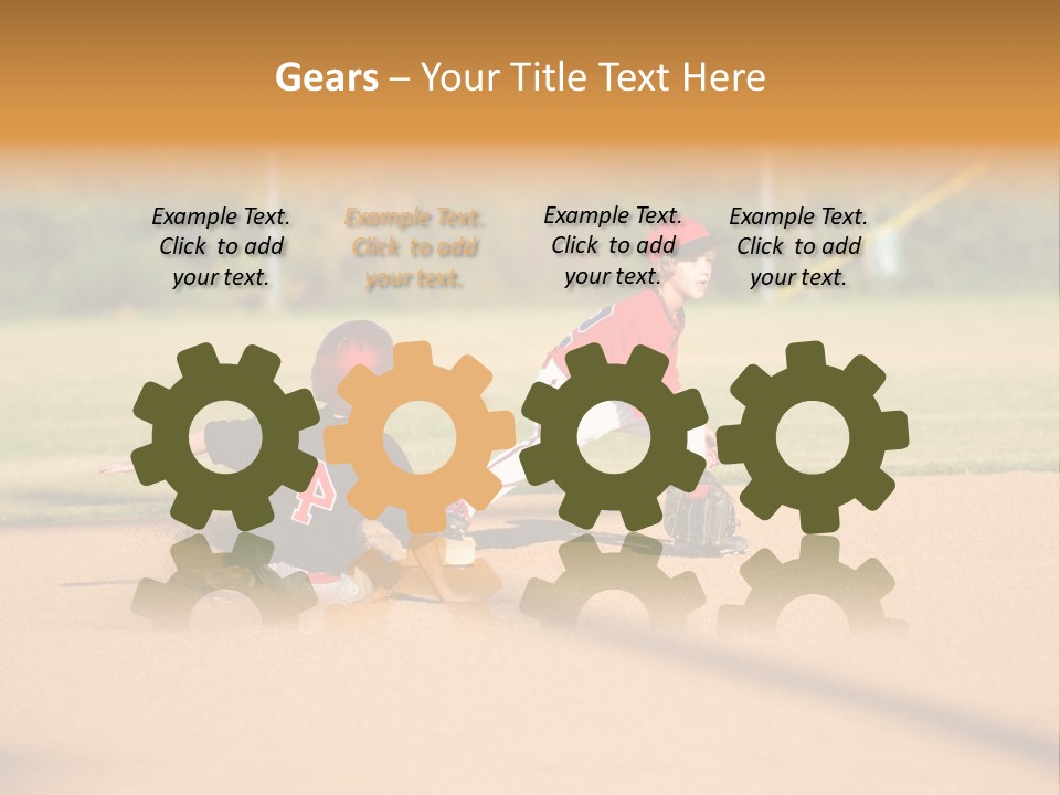 Child Boy Catch PowerPoint Template