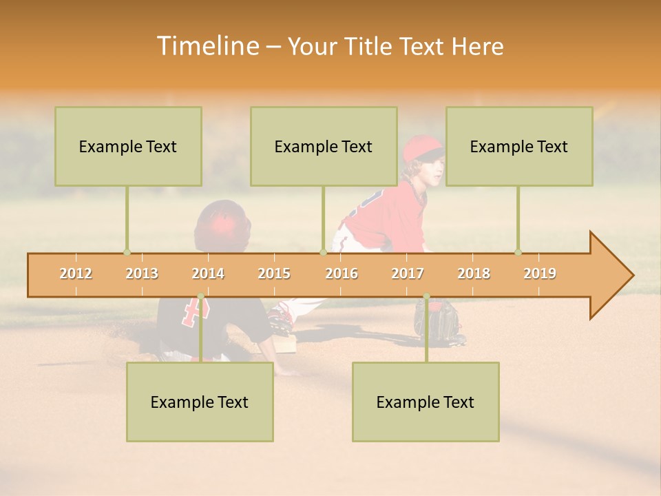 Child Boy Catch PowerPoint Template