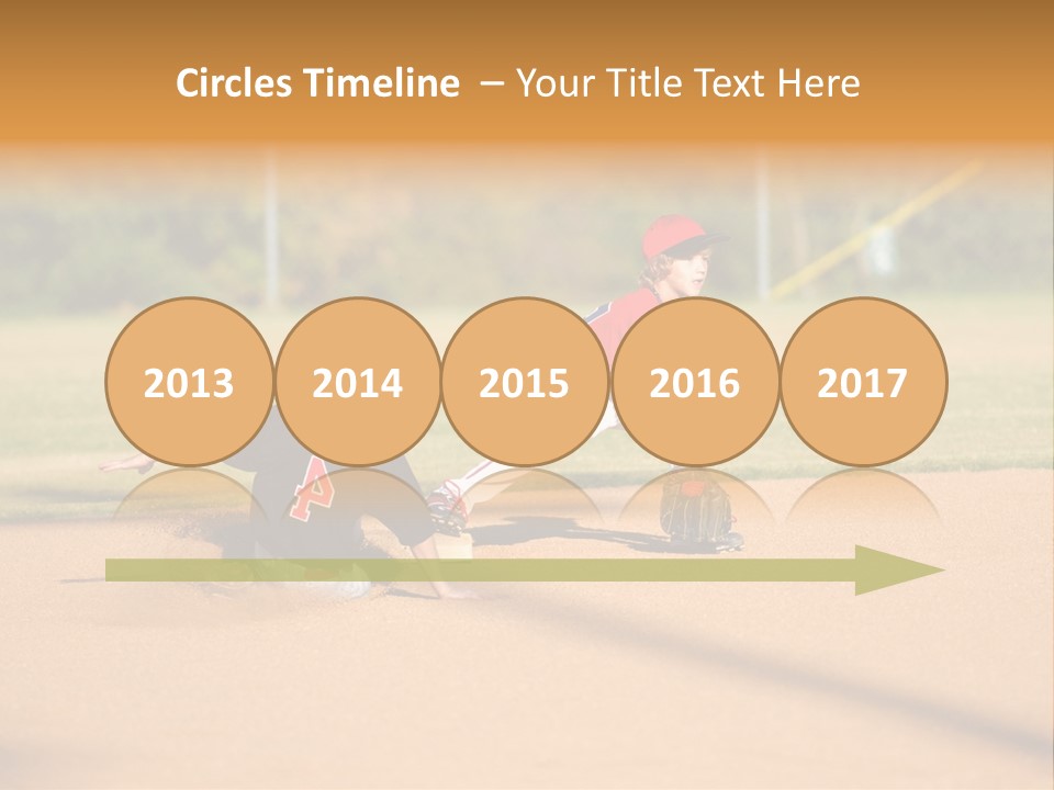 Child Boy Catch PowerPoint Template