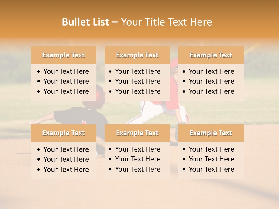 Child Boy Catch PowerPoint Template