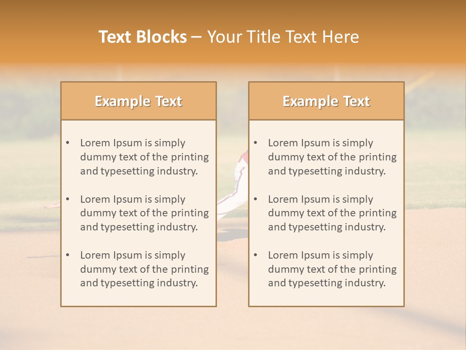 Child Boy Catch PowerPoint Template