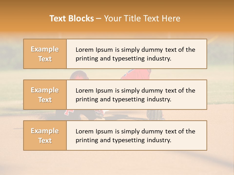 Child Boy Catch PowerPoint Template