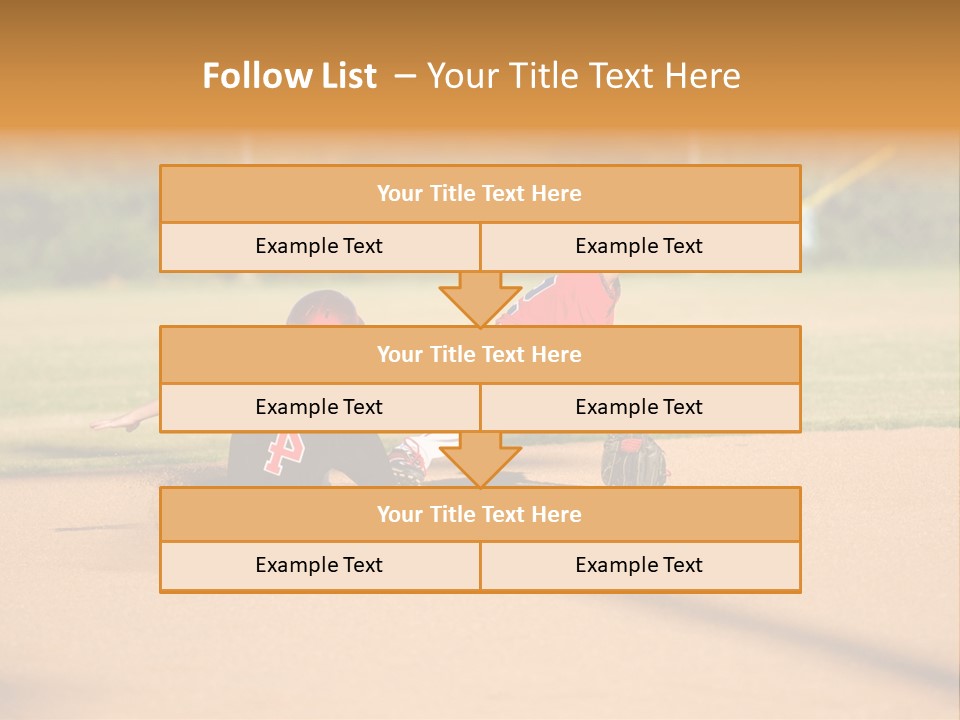 Child Boy Catch PowerPoint Template