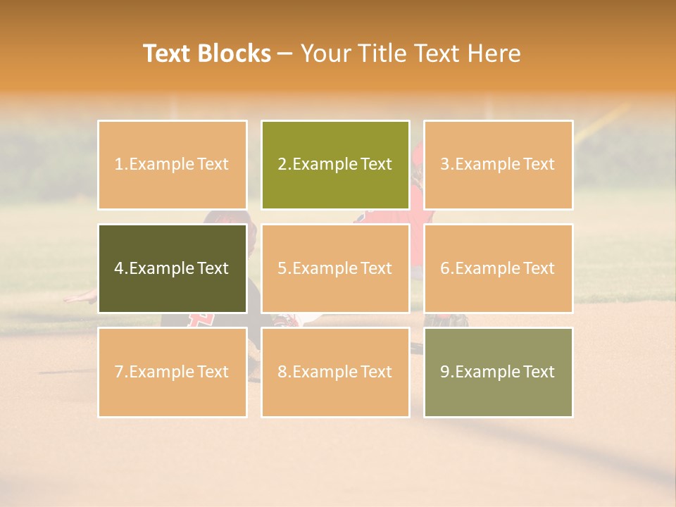 Child Boy Catch PowerPoint Template