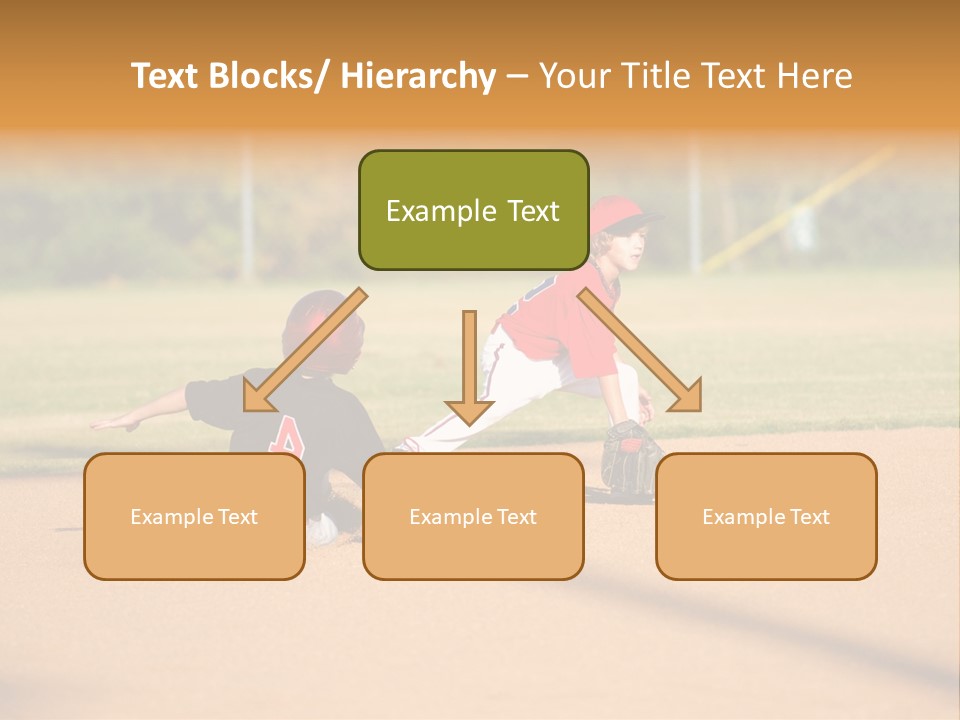 Child Boy Catch PowerPoint Template