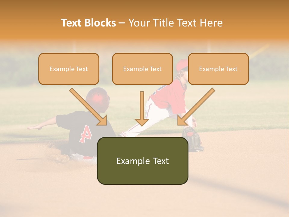 Child Boy Catch PowerPoint Template