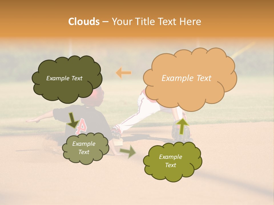 Child Boy Catch PowerPoint Template