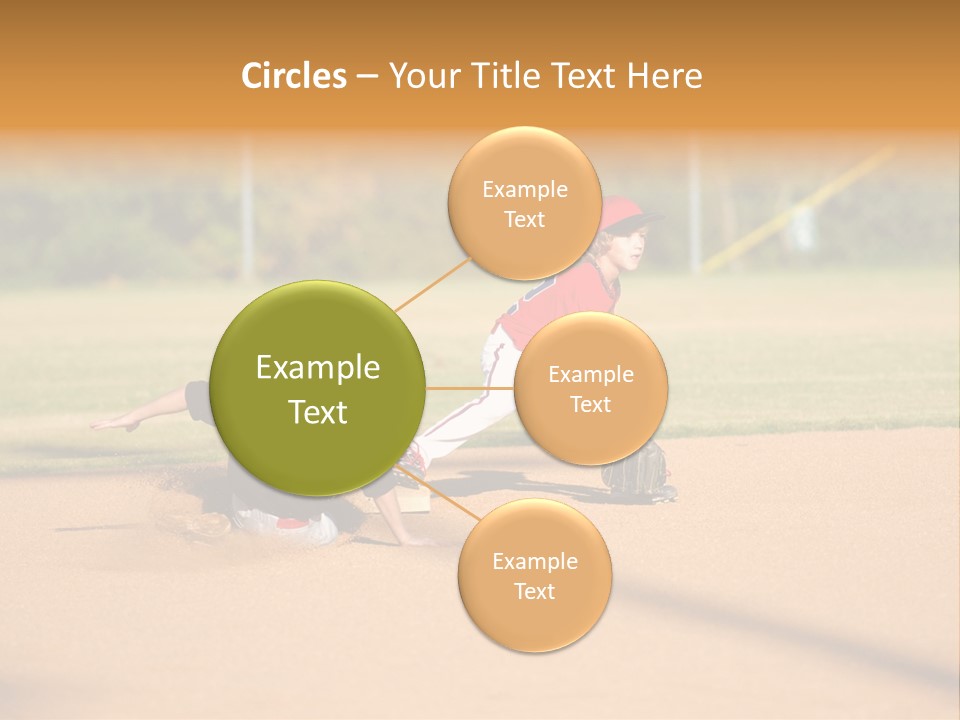 Child Boy Catch PowerPoint Template