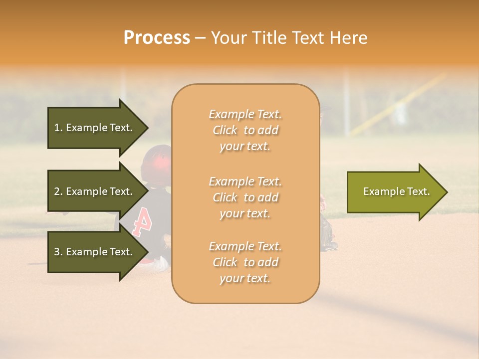 Child Boy Catch PowerPoint Template