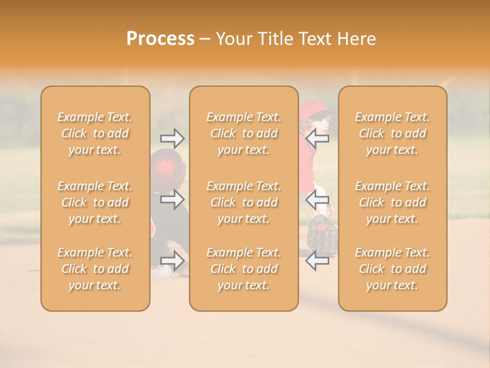 Child Boy Catch PowerPoint Template