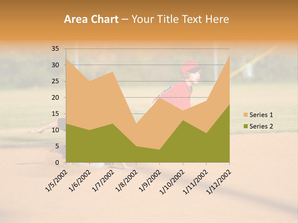 Child Boy Catch PowerPoint Template