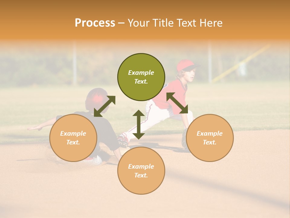 Child Boy Catch PowerPoint Template