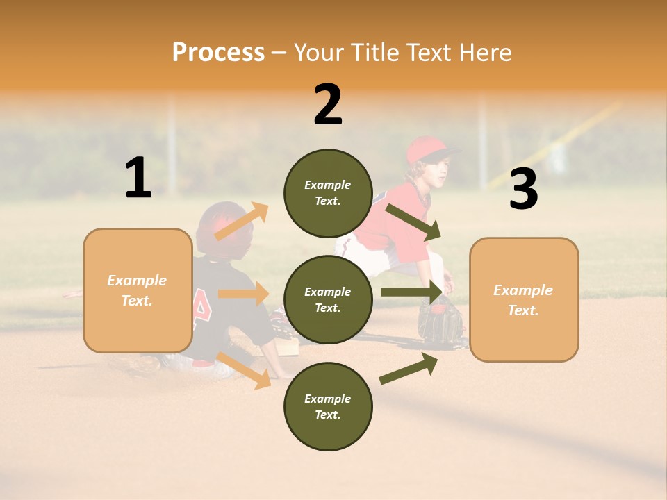 Child Boy Catch PowerPoint Template