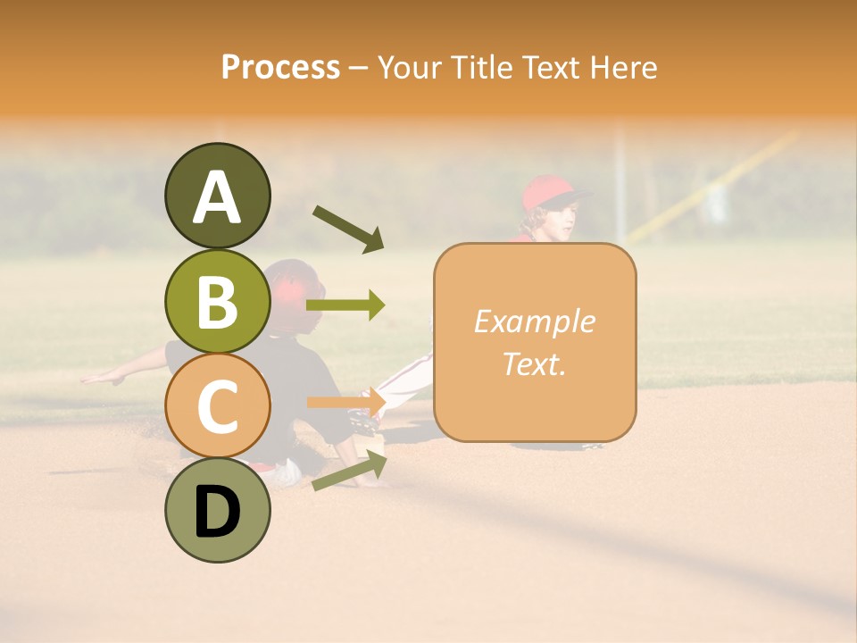 Child Boy Catch PowerPoint Template