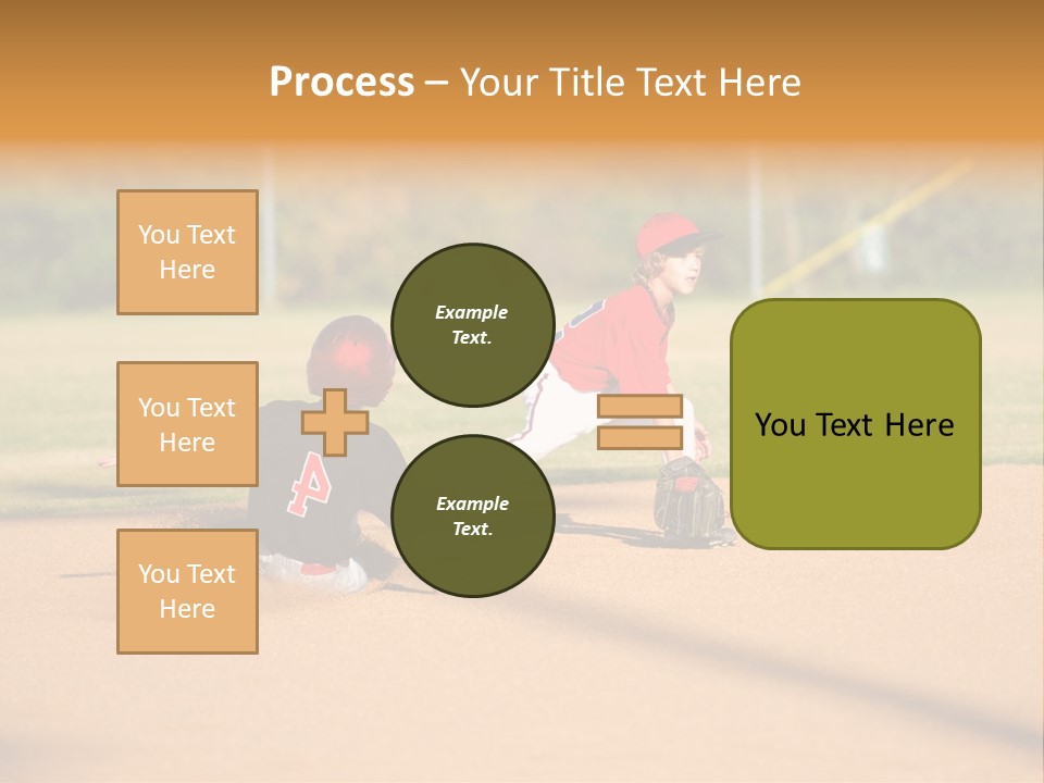 Child Boy Catch PowerPoint Template