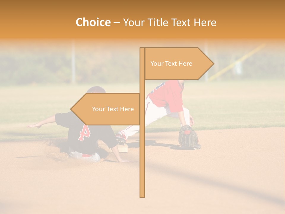 Child Boy Catch PowerPoint Template