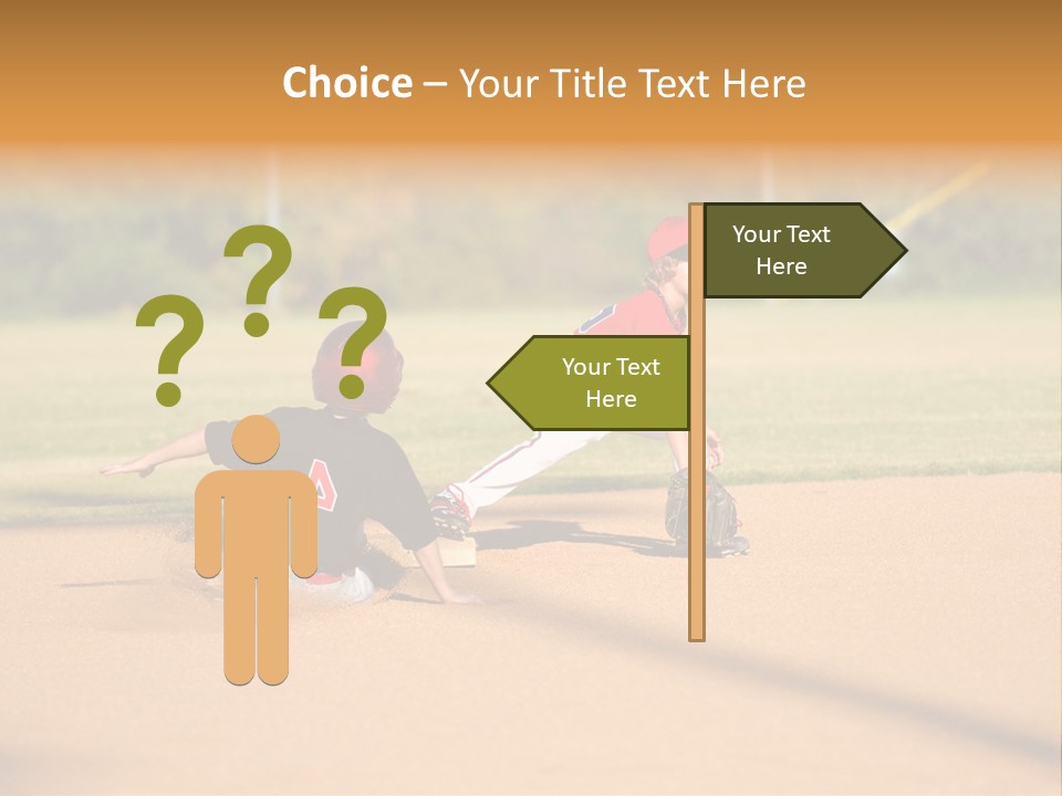 Child Boy Catch PowerPoint Template