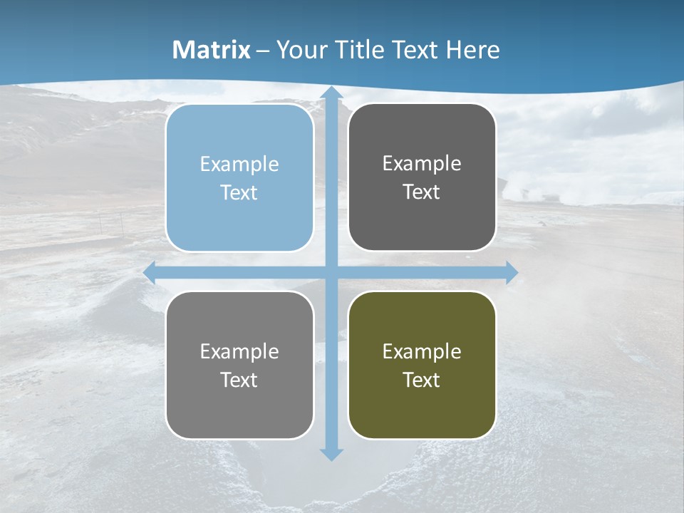 Dramatic Lava Attraction PowerPoint Template