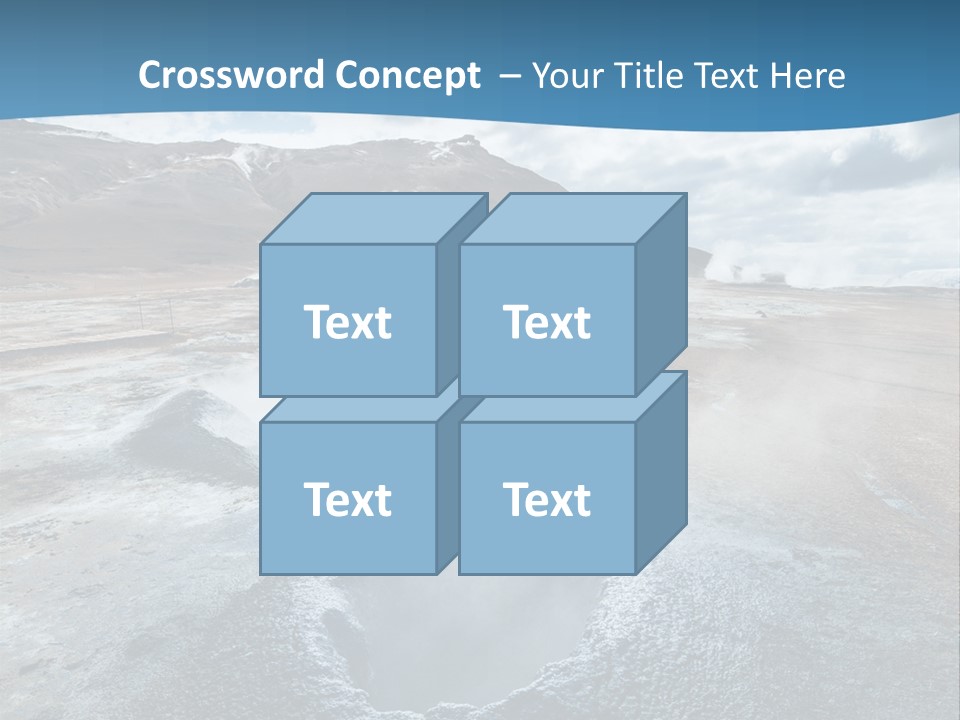 Dramatic Lava Attraction PowerPoint Template
