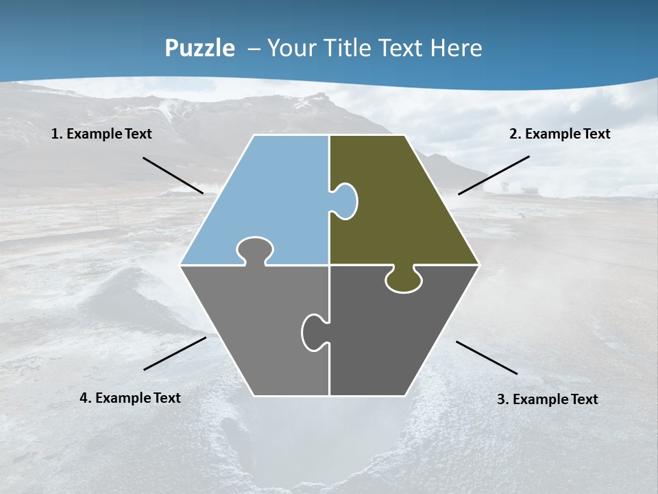 Dramatic Lava Attraction PowerPoint Template