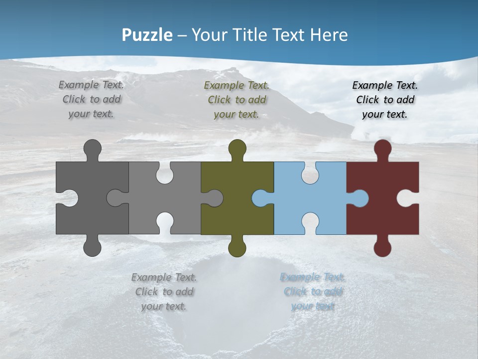 Dramatic Lava Attraction PowerPoint Template