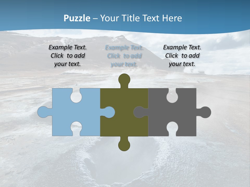 Dramatic Lava Attraction PowerPoint Template