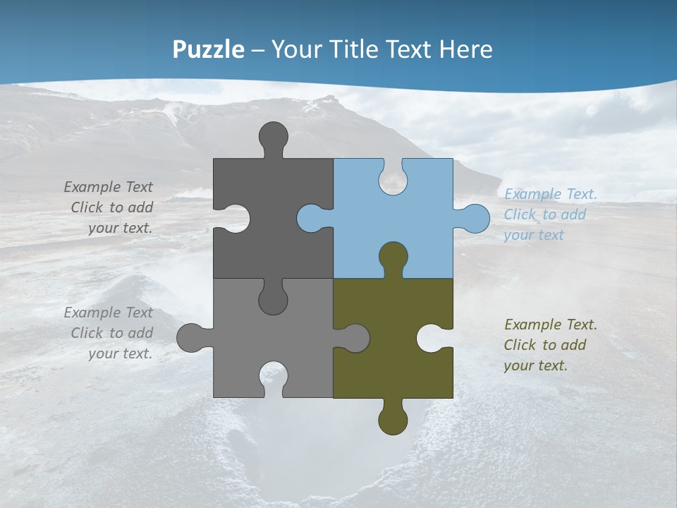 Dramatic Lava Attraction PowerPoint Template