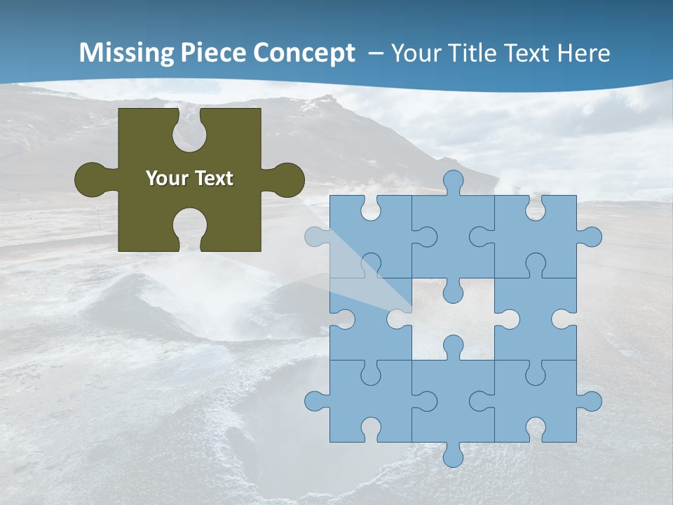 Dramatic Lava Attraction PowerPoint Template