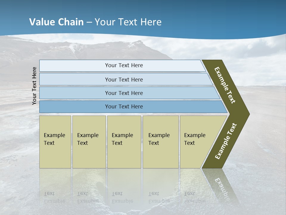 Dramatic Lava Attraction PowerPoint Template