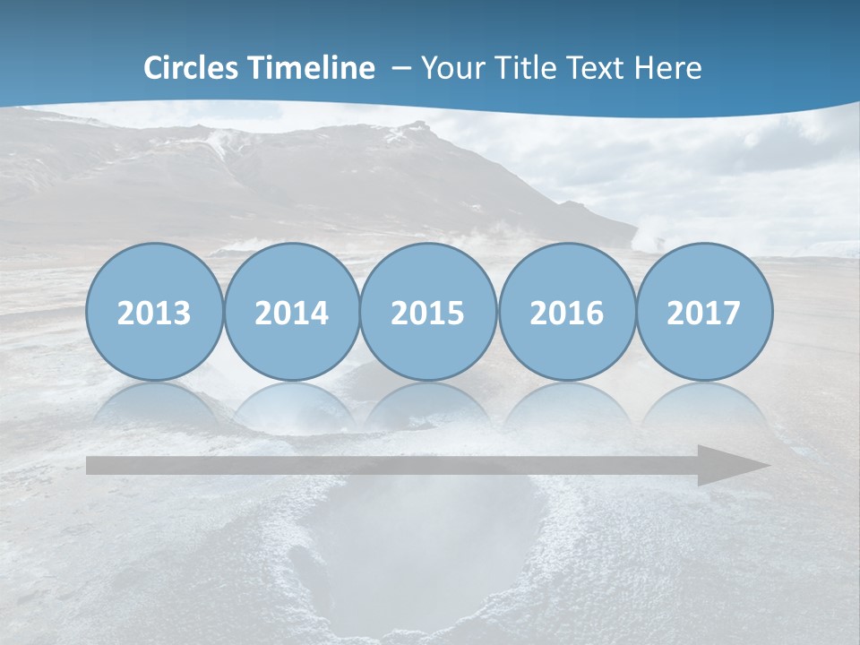 Dramatic Lava Attraction PowerPoint Template