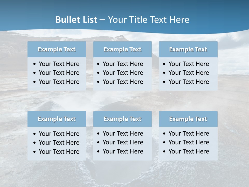 Dramatic Lava Attraction PowerPoint Template