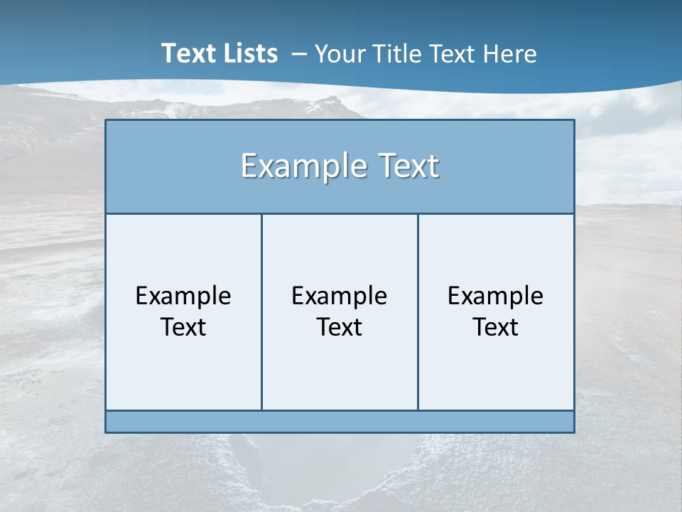 Dramatic Lava Attraction PowerPoint Template