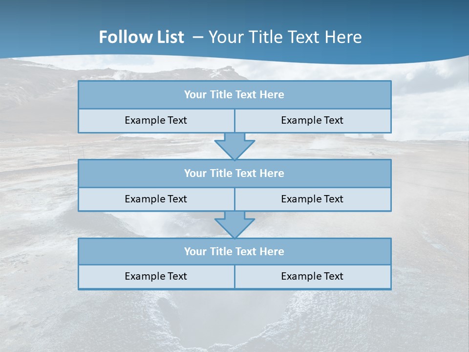 Dramatic Lava Attraction PowerPoint Template