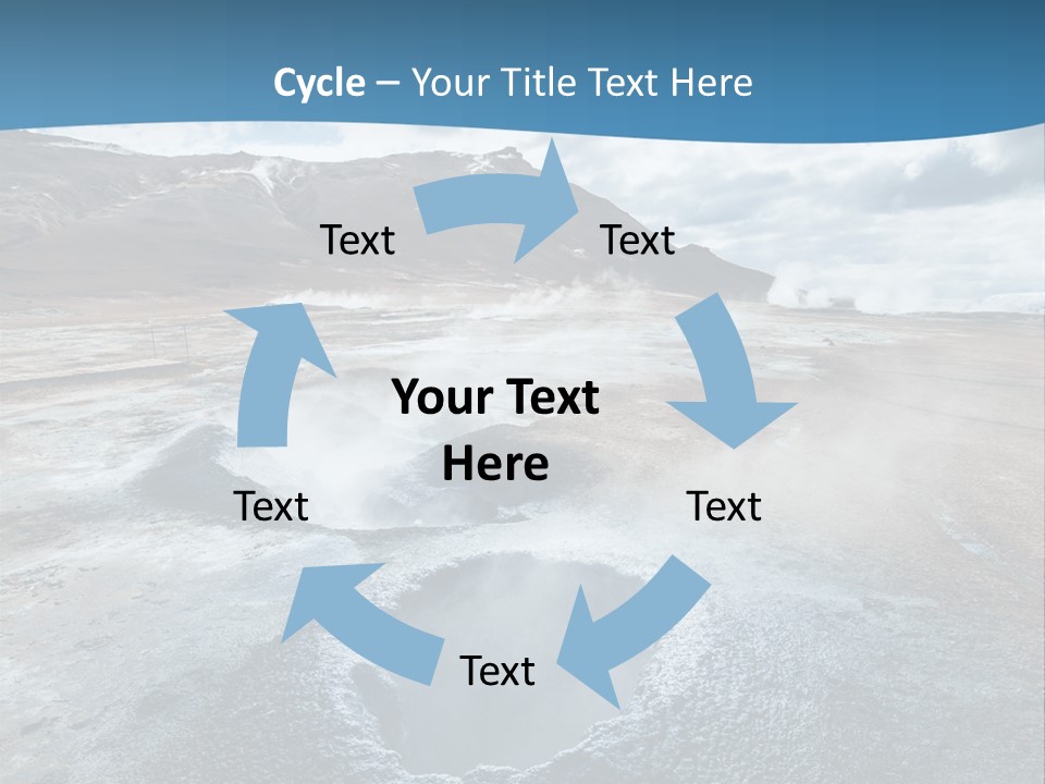 Dramatic Lava Attraction PowerPoint Template