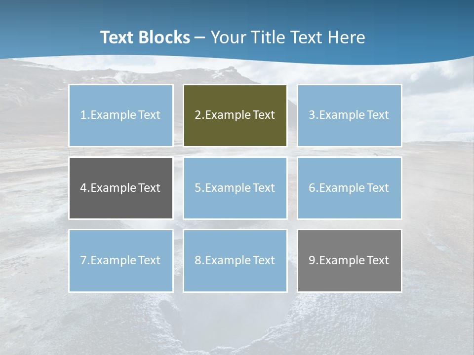 Dramatic Lava Attraction PowerPoint Template