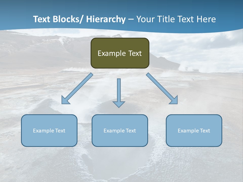 Dramatic Lava Attraction PowerPoint Template