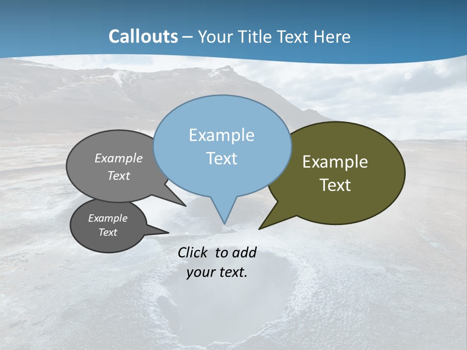 Dramatic Lava Attraction PowerPoint Template
