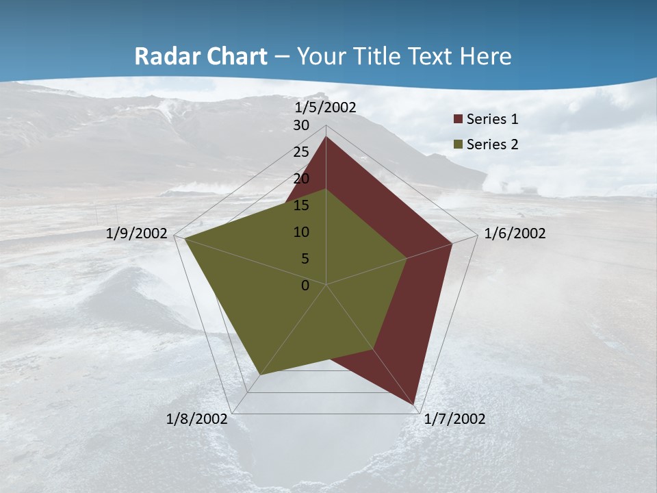 Dramatic Lava Attraction PowerPoint Template