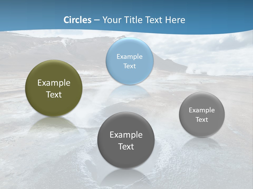 Dramatic Lava Attraction PowerPoint Template