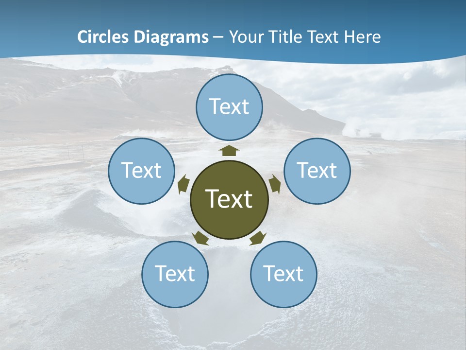 Dramatic Lava Attraction PowerPoint Template