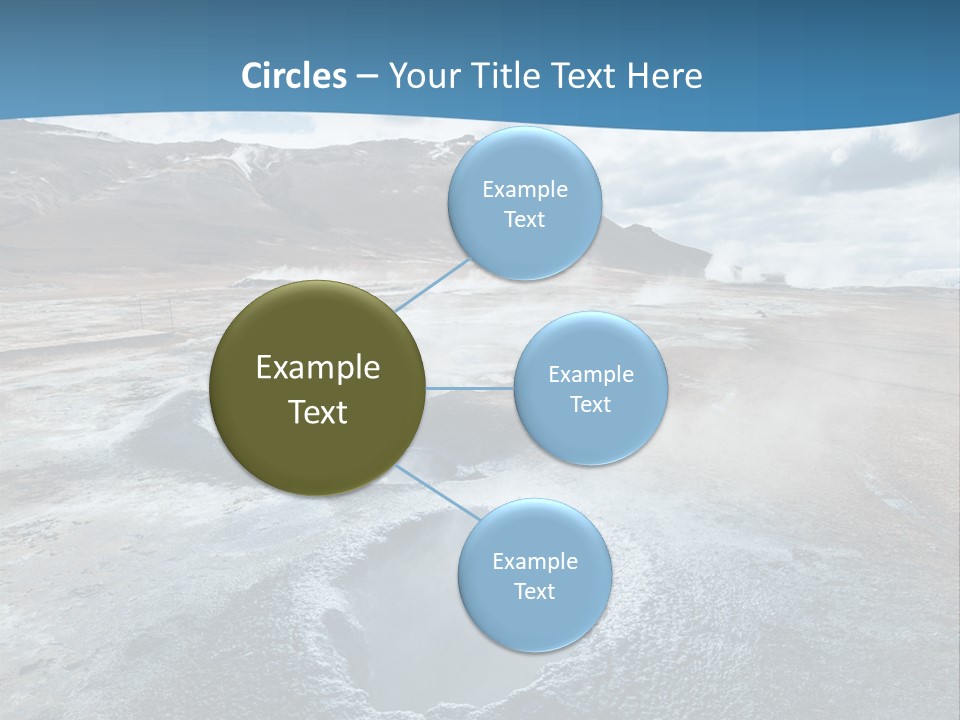 Dramatic Lava Attraction PowerPoint Template