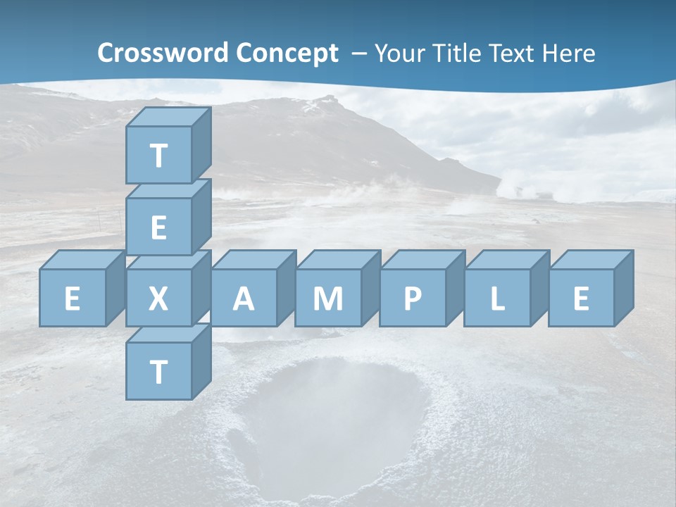 Dramatic Lava Attraction PowerPoint Template