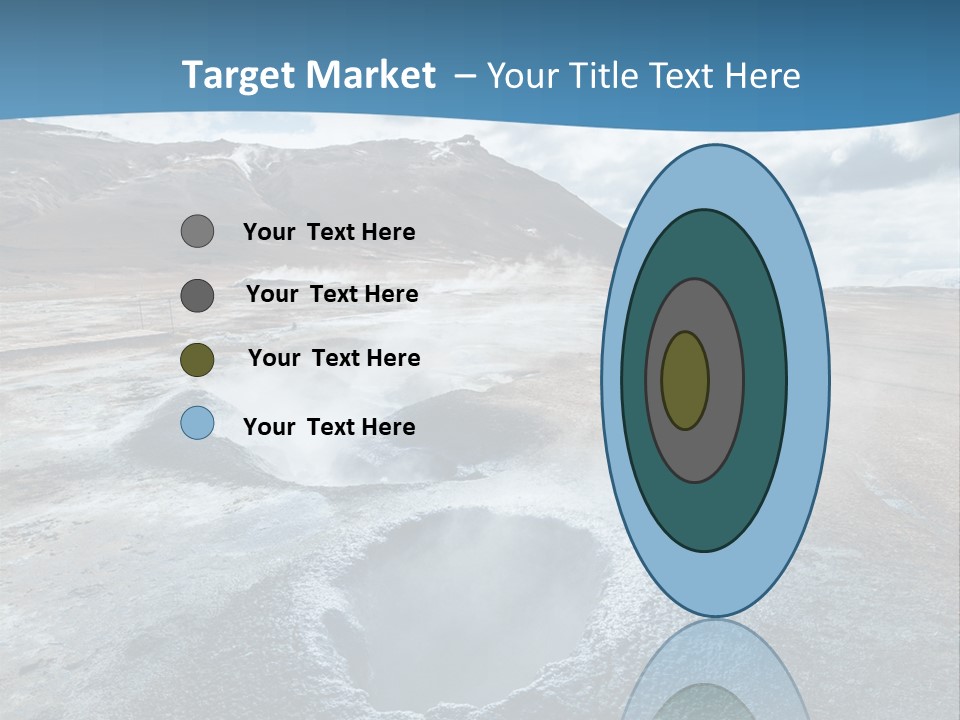 Dramatic Lava Attraction PowerPoint Template